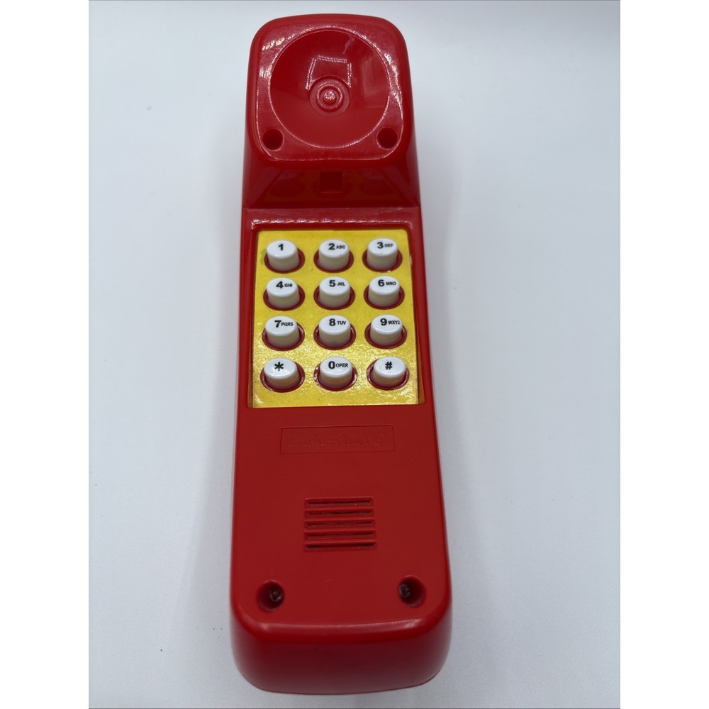 Child Size Lakeshore Pretend Play Phone Only Top Part. Pre-Owned